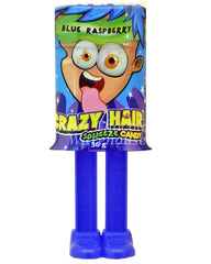 Crazy Hair Squeeze Candy – Wacky, Gooey, and Yummy Fun! 🍓🍇💙