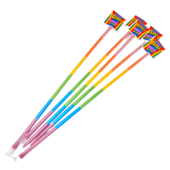 🌈 Giant Rainbow Straws – Sweet & Colorful Fun! 🍭🎉