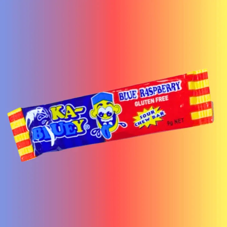KA-BLUEY 💙💥 Sour Chew Bar – A Zingy Blue Raspberry Blast!