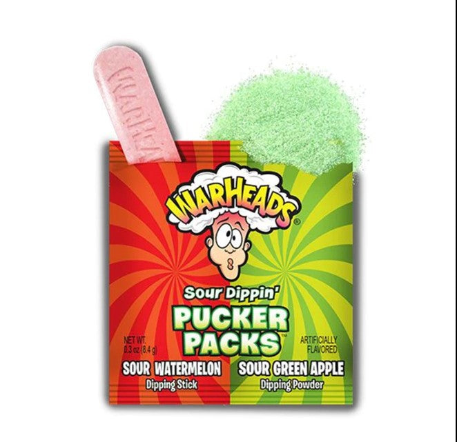 Warheads Pucker Packs – Double Dipping Sour Fun! 🍭💥